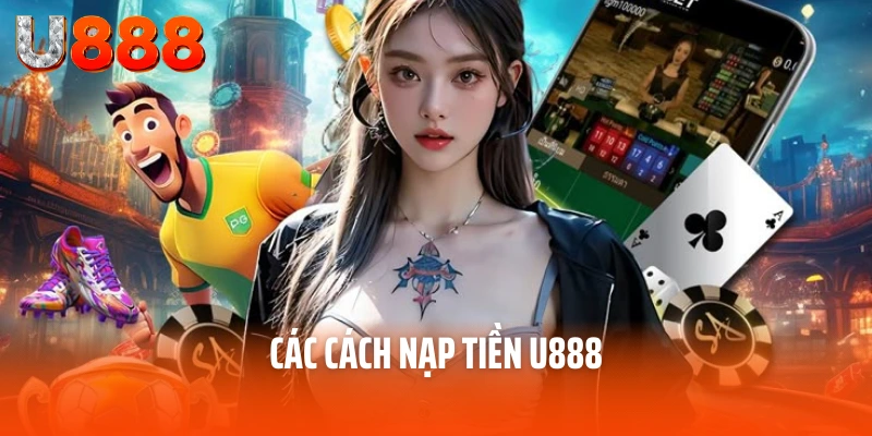Hướng Dẫn Nạp Tiền U888 – Nhận Ưu Đãi Nạp Đầu Mới Nhất 2 Các cách nạp tiền U888