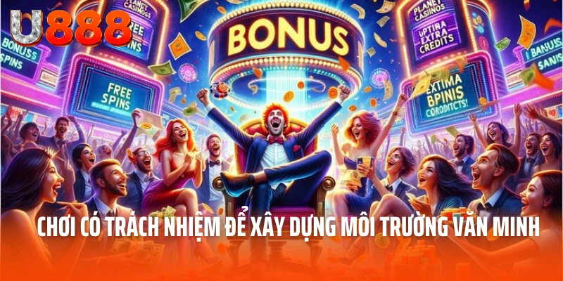 Chơi Có Trách Nhiệm U888 - Trách Nhiệm Của Mọi Người Chơi 1 Chơi có trách nhiệm để xây dựng môi trường văn minh