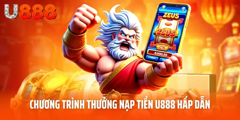 Tổng Hợp Ưu Đãi Thưởng Nạp Tiền U888 Hot Nhất Tháng 5/2025 2 Chương trình thưởng nạp tiền U888 hấp dẫn