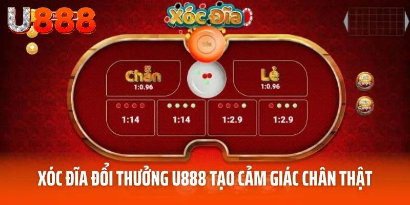 Xóc Đĩa Đổi Thưởng U888 - Siêu Phẩm Casino Hot Nhất 2025 3 Game xóc đĩa đổi thưởng U888 tạo cảm giác chân thật