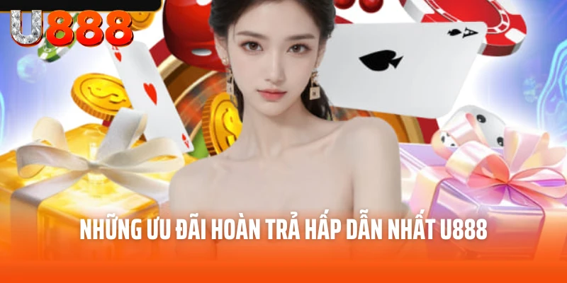 Siêu Ưu Đãi Hoàn Trả Tại U888 - Khuyến Mãi Hot Nhất 2025 3 Những ưu đãi hoàn trả hấp dẫn nhất U888